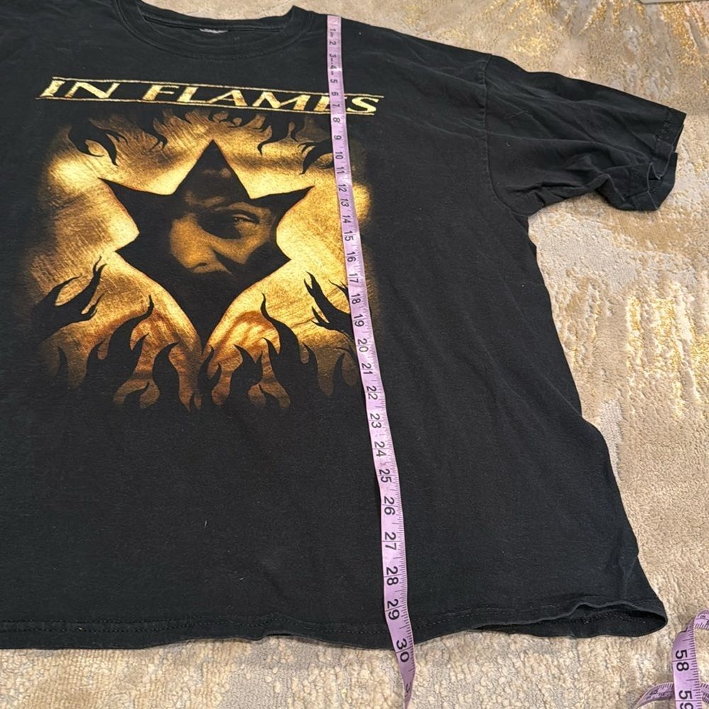 in flames 2003 tour tee shirt from irving plaza size XXL in great shape for age - Picture 5 of 6